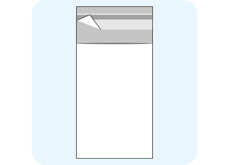 legatoria Sacchetto polipropilene orientato (OPP) 60x120mm leg2719.