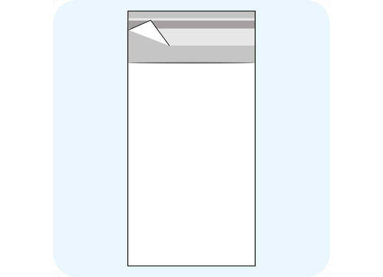 legatoria Sacchetto polipropilene orientato (OPP) 80x160mm leg2725.