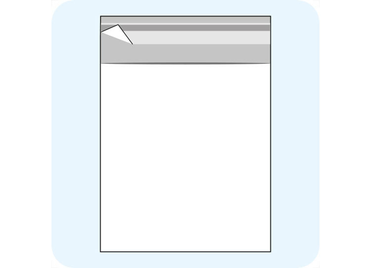 legatoria Sacchetto polipropilene orientato (OPP) 95x105mm leg2728.