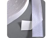 legatoria Nastro in velcro autoadesivo femmina, 30mm sfuso a metraggio, BIANCO.