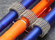 legatoria Portapenne metallo triplo clip, 38x40mm leg2802.