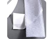 legatoria Nastro in velcro autoadesivo femmina, 50mm sfuso a metraggio, BIANCO.