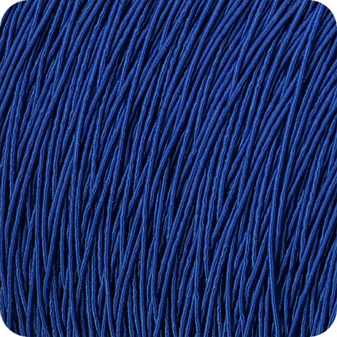 legatoria Cordino elastico, spessore 1mm BLU SCURO, rivestito in tessuto.