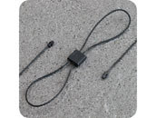 legatoria Filo sicurezza cotone DOPPIO. 235mm NERO, con box di fissaggio ad aggancio rapido, lunghezza aperto 23,5cm, lunghezza chiusa 11,75cm. Consentono di attaccare etichette e cartellini senza lausilio di pistola sparafili, sono rimovibili solo strappandoli.