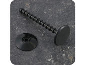 legatoria Perno rilegatore, lunghezza 65mm NERO. Con chiusura a rondella. Testa diametro 23mm. Per lunghezza, si intende la distanza INTERNA tra le due teste, che corrisponde allo spessore del volume da rilegare leg2868