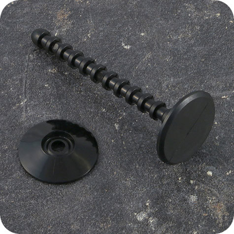 legatoria Perno rilegatore, lunghezza 65mm NERO. Con chiusura a rondella. Testa diametro 23mm. Per lunghezza, si intende la distanza INTERNA tra le due teste, che corrisponde allo spessore del volume da rilegare.