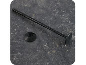 legatoria Perno rilegatore, lunghezza 140mm NERO. Con chiusura a rondella. Testa diametro 23mm. Per lunghezza, si intende la distanza INTERNA tra le due teste, che corrisponde allo spessore del volume da rilegare leg2870