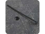 legatoria Perno rilegatore, lunghezza 205mm NERO. Con chiusura a rondella. Testa diametro 23mm. Per lunghezza, si intende la distanza INTERNA tra le due teste, che corrisponde allo spessore del volume da rilegare leg2871