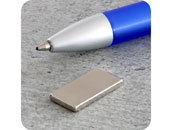 legatoria Calamita rettangolare. 20x10x2mm Calamita rettangolare in neodimio, grado magnetico N35 (forza di attrazione: 1500g) leg2882