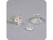 legatoria Ventosa inserto a puntina, 30mm diametro 30mm, per superfici liscie.