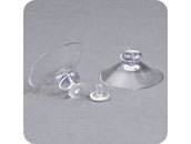 legatoria Ventosa testa a fungo. 40mm CON PERNO. diametro testa 14mm, per superfici liscie.