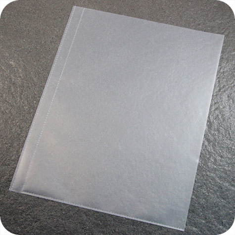 legatoria Busta per rilegatura a spirale plastica o metallica  TRASPARENTE, formato A4 (305x213-230mm), non perforata, banda perforabile da 17mm, aperta sul lato corto, in polipropilene da 120 micron.