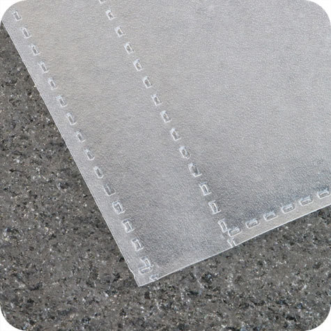 legatoria Busta per rilegatura a spirale plastica o metallica  TRASPARENTE, formato A4 (305x213-230mm), non perforata, banda perforabile da 17mm, aperta sul lato corto, in polipropilene da 120 micron.