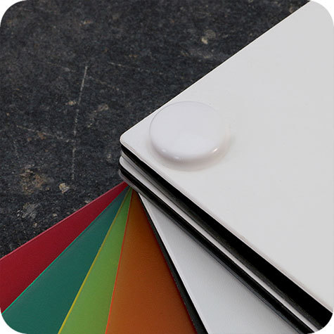 legatoria Cappucci viti sepolte per rilegatura BIANCO. Adatto a viti sepolte per rilegatura, con fusto 5mm e testa diametro 10mm. Una unit comprende rondella e tappo.