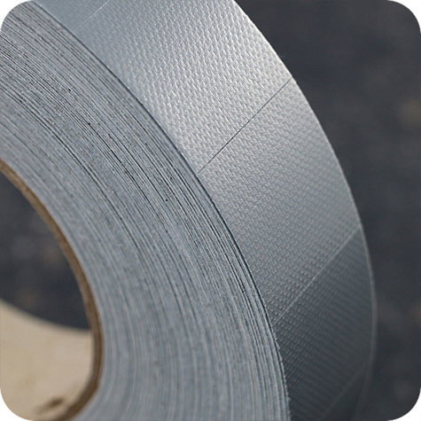 legatoria Bollini autoadesivi tessuto, 30x30mm ARGENTO 30x30mm, adesivo permanente, in rotolo.