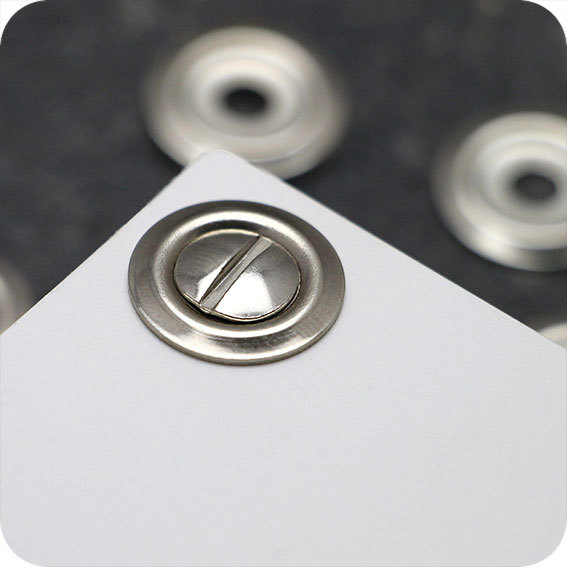 legatoria Rondelle viti sepolte, NICHELATE, 17mm diametro esterno 17mm, diametro interno 5,3mm, spessore 1 mm, per compensare la lunghezza della vite.