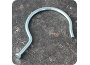 legatoria Gancio metallico per campionari ZINCATO. misure: 3,8X77mm LEG3034