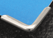 legatoria AngolinoMetallico nichelato, 15mm 15mm per lato, protegge copertine spesse fino a 2mm* LEG3122