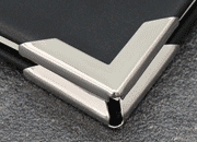 legatoria AngolinoMmetallico nichelato, 30mm 30mm per lato, protegge copertine spesse fino a 4mm* LEG3123