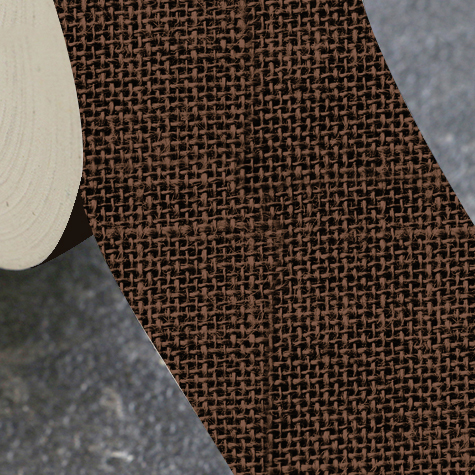 legatoria Nastro autoadesivo borda dorso, h38mm MARRONE, elegante nastro in tela per ricoprire il dorso di blocchi pinzati. Spessore 400 micron. Utilizzato nelle industrie grafiche per bordature e dorsature di libri, registri, quaderni, blocchi per assegni e formulari.