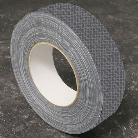 legatoria Nastro autoadesivo borda dorso, h75mm GRIGIO, elegante nastro in tela per ricoprire il dorso di blocchi pinzati. Spessore 400 micron. Utilizzato nelle industrie grafiche per bordature e dorsature di libri, registri, quaderni, blocchi per assegni e formulari.