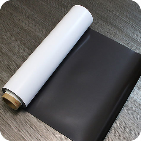 legatoria RotoloMagneticoStampabile, autoadesivo, 620x0,85mm Rotolo magnetico autoadesivo permanente. Altezza: 620mm, spessore: 0.85mm, magnetizzazione isotropa..