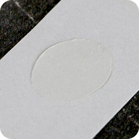 legatoria Gocce di colla, permanenti diametro 12mm, in scatola dispenser.