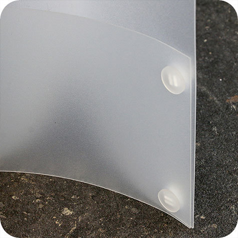 legatoria Perno Plug-in, lunghezza 9mm TRASPARENTE..