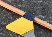 legatoria Portapenne sottili, autoadesivo elastico, BLUscuro LEG3278.