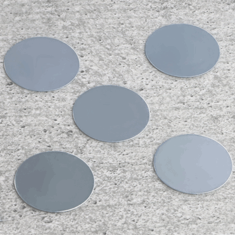 legatoria Dischi metallici, diametro 26mm ZINCATI. Da abbinare a calamite. NON ADESIVI. Spessore 0,3mm. Non adesivi. Ricettori di attrazione magnetica.