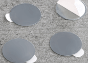 legatoria Dischi metallici autoadesivi, diametro 31mm ZINCATI. Da abbinare a calamite. ADESIVI. Spessore 0,3mm. Ricettori di attrazione magnetica LEG3328