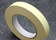 legatoria Nastro biadesivo in tessuto, 25mm adesivo permanente da entrambi i lati, in rotolo da 25m.