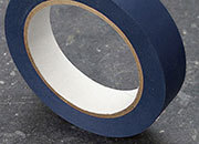 legatoria NastroAutoadesivo bordaDorso, 19mm, BLU nastro speciale in carta telata per ricoprire il dorso di blocchi pinzati. Elegante effetto tessuto, spessore 200 micron. Utilizzato nelle industrie grafiche per bordature e dorsature di libri, registri, quaderni, blocchi per assegni e formulari.