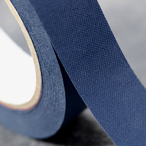 legatoria NastroAutoadesivo bordaDorso, 19mm, BLU nastro speciale in carta telata per ricoprire il dorso di blocchi pinzati. Elegante effetto tessuto, spessore 200 micron. Utilizzato nelle industrie grafiche per bordature e dorsature di libri, registri, quaderni, blocchi per assegni e formulari.