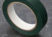 legatoria NastroAutoadesivo bordaDorso, 19mm, VERDE nastro speciale in carta telata per ricoprire il dorso di blocchi pinzati. Elegante effetto tessuto, spessore 200 micron. Utilizzato nelle industrie grafiche per bordature e dorsature di libri, registri, quaderni, blocchi per assegni e formulari LEG3466