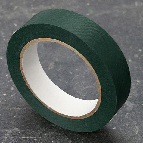 legatoria NastroAutoadesivo bordaDorso, 19mm, VERDE nastro speciale in carta telata per ricoprire il dorso di blocchi pinzati. Elegante effetto tessuto, spessore 200 micron. Utilizzato nelle industrie grafiche per bordature e dorsature di libri, registri, quaderni, blocchi per assegni e formulari.