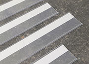 legatoria Binario porta prezzo 52x1000mm TRASPARENTE, autoadesivo in PVC LEG3497