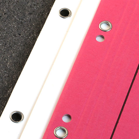 legatoria Occhiello metallico NICHELATO. altezza 3.65 mm Per fori diametro 4.5 mm. testa diametro 6,9 mm (simile a 24-25) BEST PRICE.