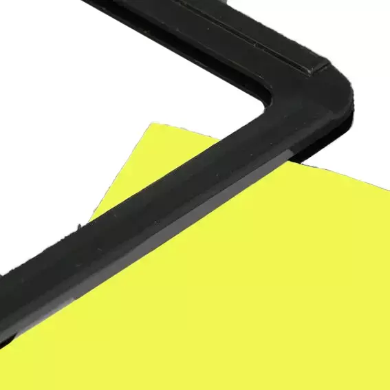 legatoria Locandina con piantana A4, NERO Asta in alluminio, regolabile da 30 a 50cm. Base: 210x160mm LEG3599