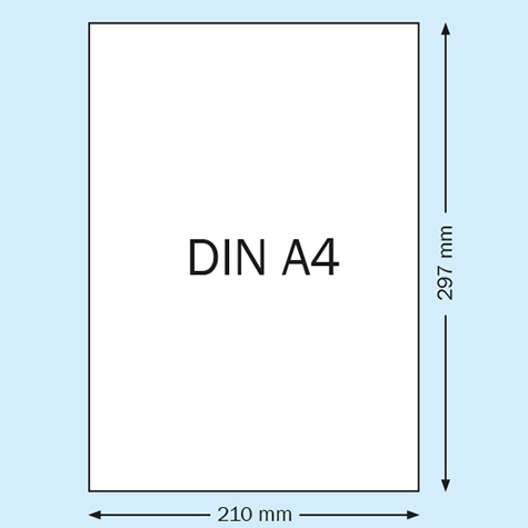 legatoria Copertine colorate A4. 1200 micron AZZURRO. Formato A4 (21x29,7cm), in PVC rigido.