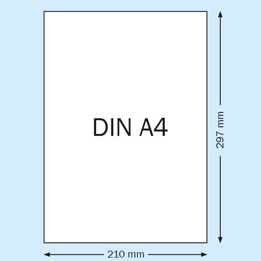 legatoria Copertine colorate A4, 450 micron GIALLO. Formato A4 (210x297mm), in PVC rigido.