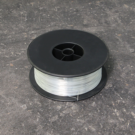 legatoria Filo metallico per cucitrice, 0,50mm ZINCATO. In rotolo da   2kg, tipo 26, spessore filo: 0,50mm.