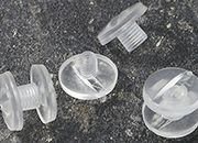 legatoria Vite sepolta rilegatura TRASPARENTE 5mm lunghezza mm 5, diametro testa 12mm, lunghezza mm , diametro tubetto 5mm, una testa fissa ed una mobile, LVI6103. Per lunghezza, si intende la distanza INTERNA tra le due teste, che corrisponde allo spessore del volume da rilegare LEG3698