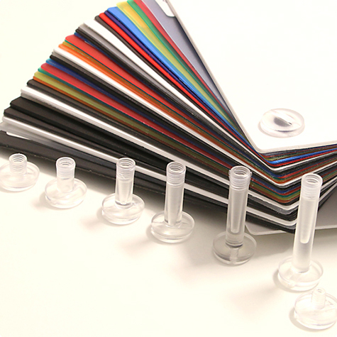 legatoria Vite sepolta rilegatura TRASPARENTE 20mm lunghezza mm 20, diametro testa 12mm, lunghezza mm , diametro tubetto 5mm, una testa fissa ed una mobile, LVI6103. Per lunghezza, si intende la distanza INTERNA tra le due teste, che corrisponde allo spessore del volume da rilegare.