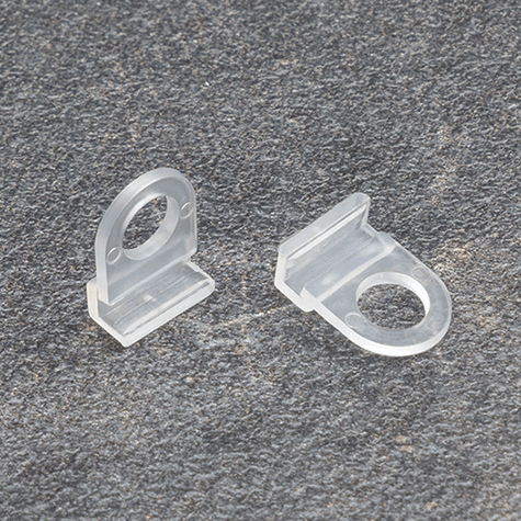 legatoria Gancio appendiposter per profilo portaposter TRASPARENTE. Un metodo facile e veloce per appendere i poster.