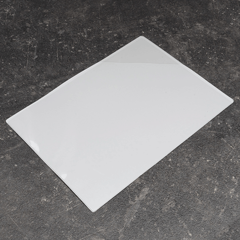 legatoria Busta magnetica TRASPARENTE, A5 TRASPARENTE. 218x158mm. Con foglio posteriore completamente magnetico. Apertura su lato corto e lungo. Lato superiore in PVC trasparente rigido da 140 micron. Lato inferiore in PVC bianco..