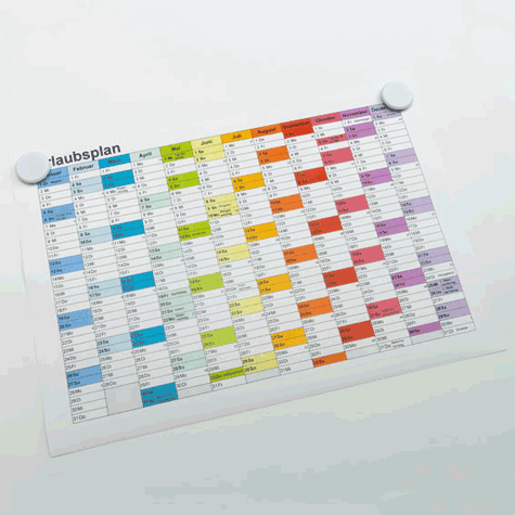 legatoria Calamita tonda BIANCA, diametro 24mm Calamita rettangolare con rivestimento in plastica, BIANCO. Spessore 7mm, dotato di due calamite in ferrite poste sulla superficie inferiore. Forza adesiva 300gr..