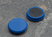 legatoria Calamita tonda BLU, diametro 24mm LEG3775.