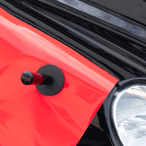 legatoria Calamita per wrapping, diametro 66mm Calamita per wrapping con impugnatura cilindrica, altezza 108mm, diametro 66m. Forza magnetica 20kg, con base rivestita in gomma..