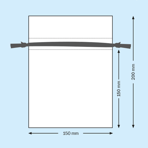 legatoria Sacchetti da regalo, organza, 150x200mm BIANCO, Sacchetto in organza, da regalo, 150x200mm, adatto per confezionare prodotti promozionali, bigiotteria, cosmetici, accessori..